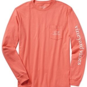 Orange Vineyard Vines longsleeve